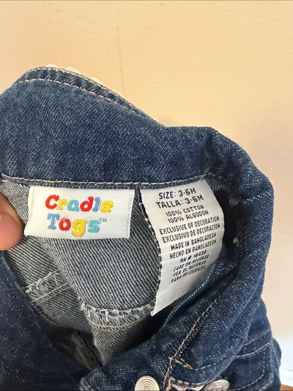 Cradle togs dark blue